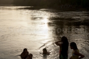 Bain du fleuve - Guyane
