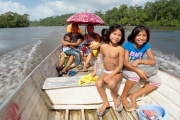 En famille sur le Fleuve Oyapock - Guyane