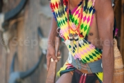 Chuvachu archer pret a se mettre en visee - Hornbill festival Nagaland - Inde