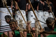 Head hunter - Angami indigenous games - Hornbill festival Nagaland -Inde