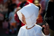 Enfant habillee en Ama - Kujira matsuri - Osatsu - Japon