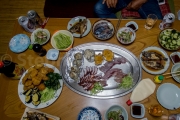 A la table des Ama - Chez Kako et Ji - Toshijima - Japon