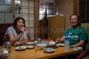 A table avec Kako et Ji - Toshijima - Japon