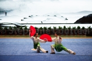 demonstration de tai chi - Chenjiagou - Chine