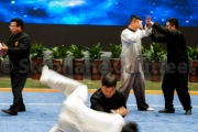 Exercice des mains collantes -demonstration de tai chi - Chenjiagou - Chine