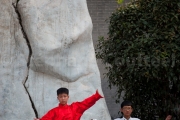 Tai chi au monastère Chenjiagu - Chine