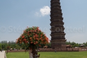 Pagode de fer inclinee par le vent  - Kaifeng - Chine