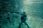 La croix - Ruines sous marines de Yonaguni - Okinawa